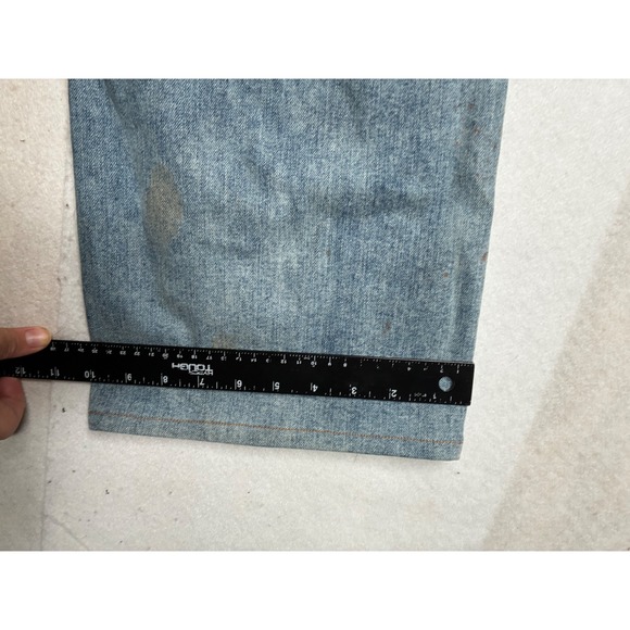 Tecovas Standard Jean Mens 40x30 Light Blue Premium Denim Straight Leg DDST2021 - Picture 10 of 16